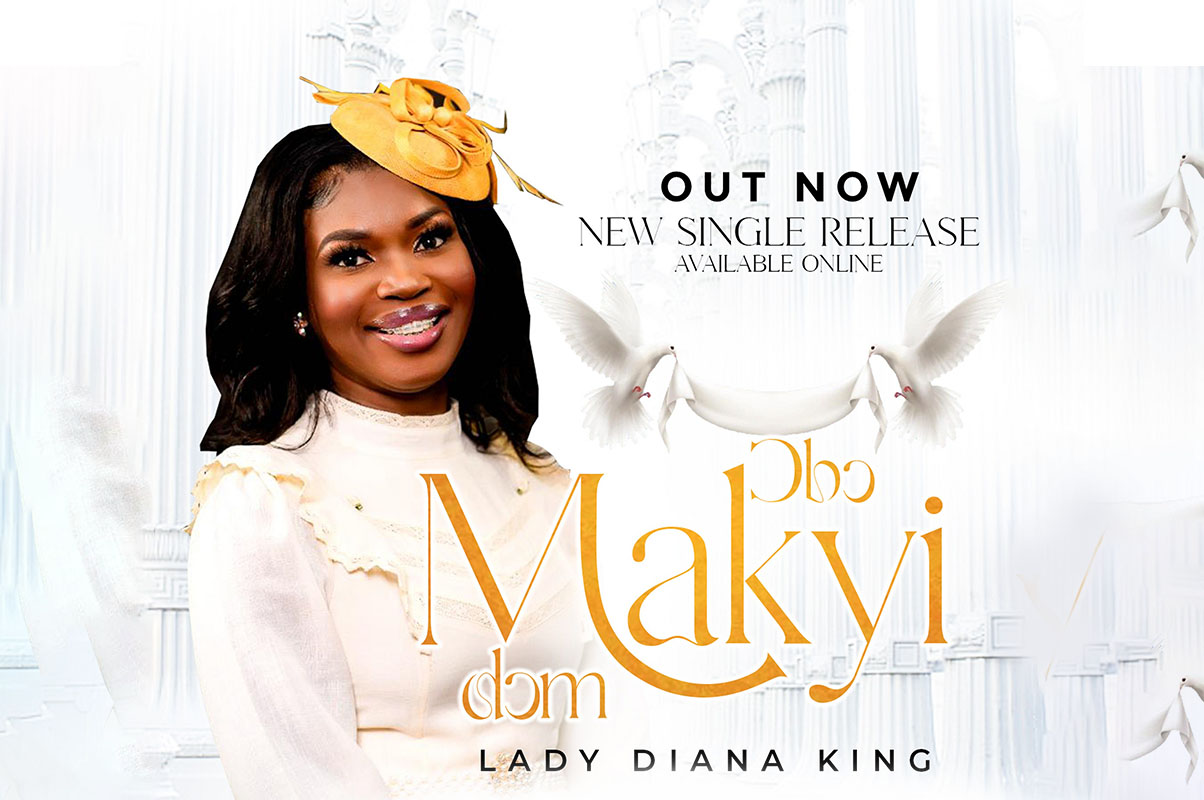 LADY DIANA KING OUTDOORS NEW MUSIC "OBO MAKYI DOM" (MY DEFENSE)