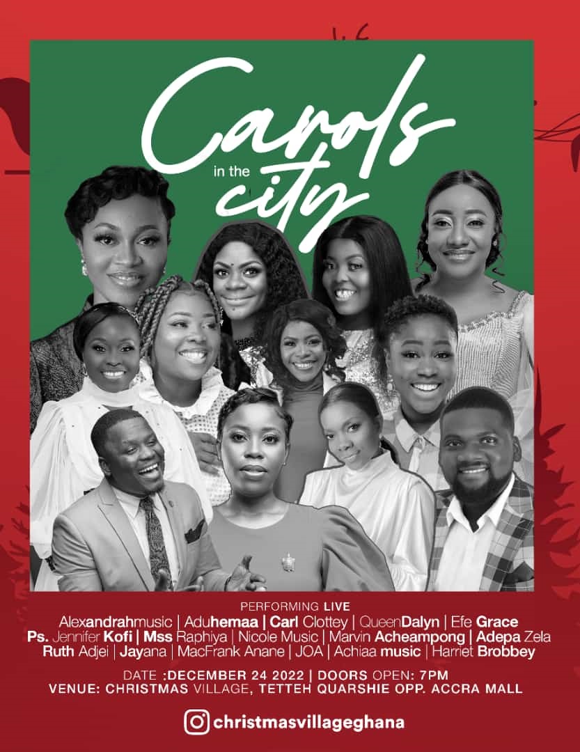 Carols In The City Slated For Saturday 24th December, 2022