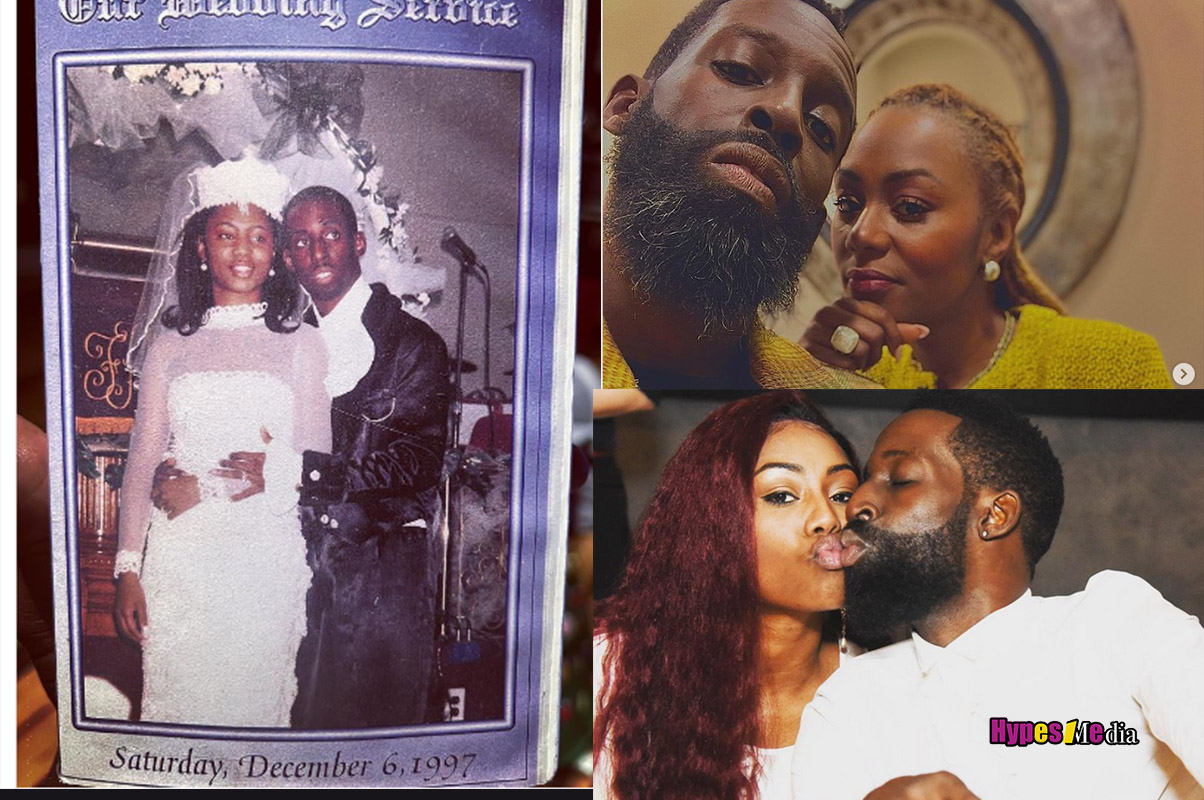 Tye Tribbett and Wife Shante Celebrate 25 Years of Marriage