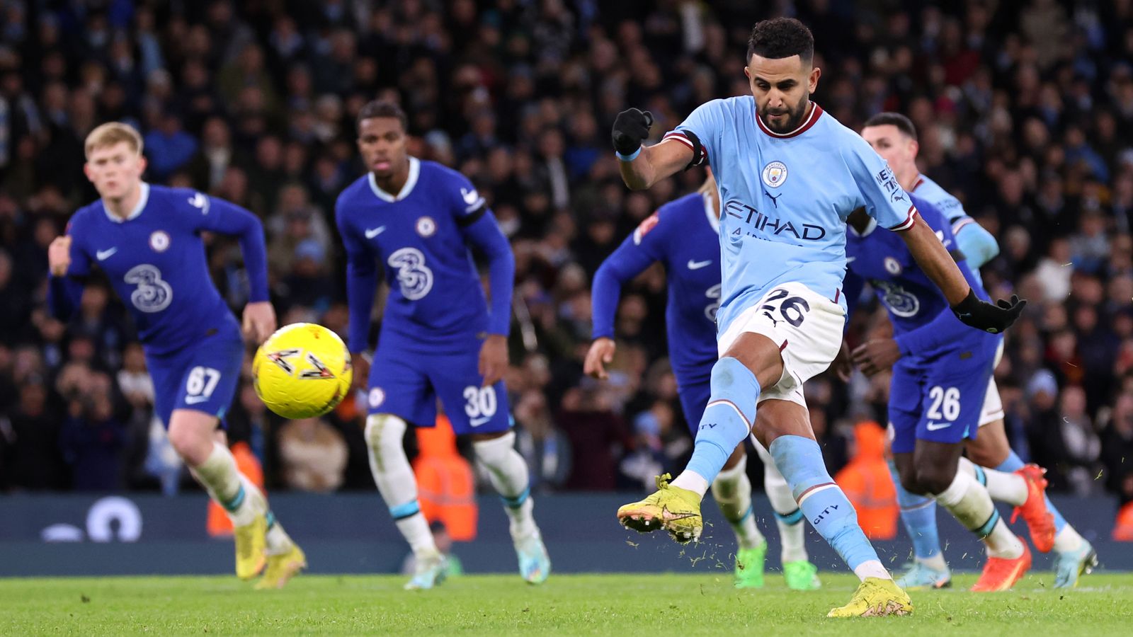 Manchester City Trashes Chelsea In A 4-0 Victory in FA Cup