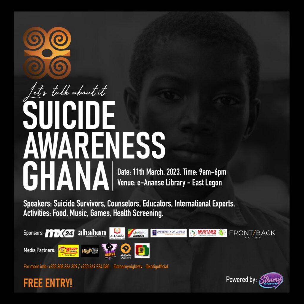 TV Presenter Kati G Spearheads Suicide Awareness Ghana