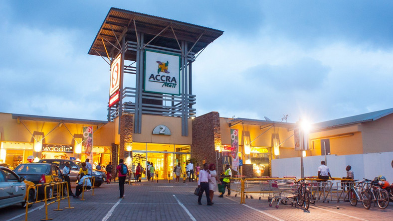 Crime Scene at Accra Mall Forex Bureau