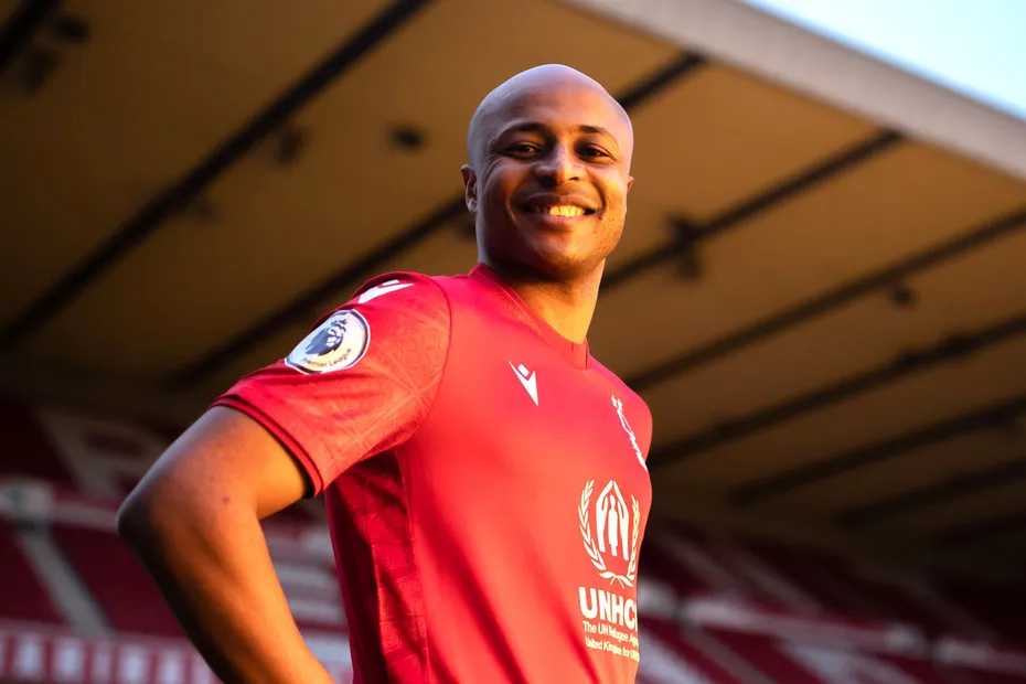 Andre Ayew joins England's side Nottingham Forest until end of season