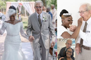 24-year-old woman marries 85-year-old man as she hopes to give him his first child