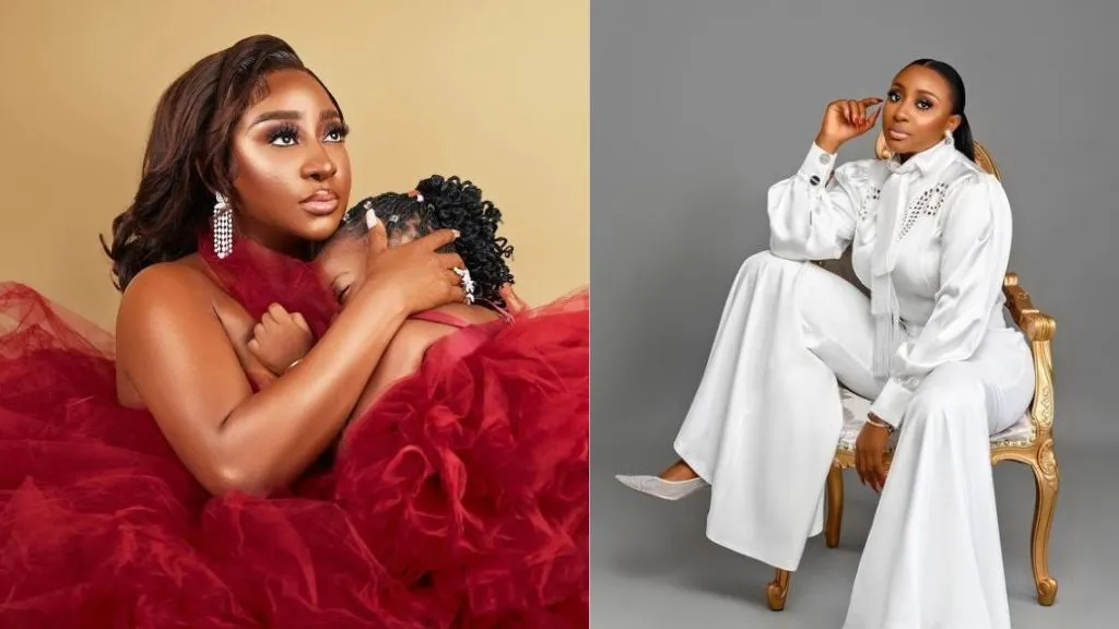 Nigerian actress Ini Edo flaunts her daughter