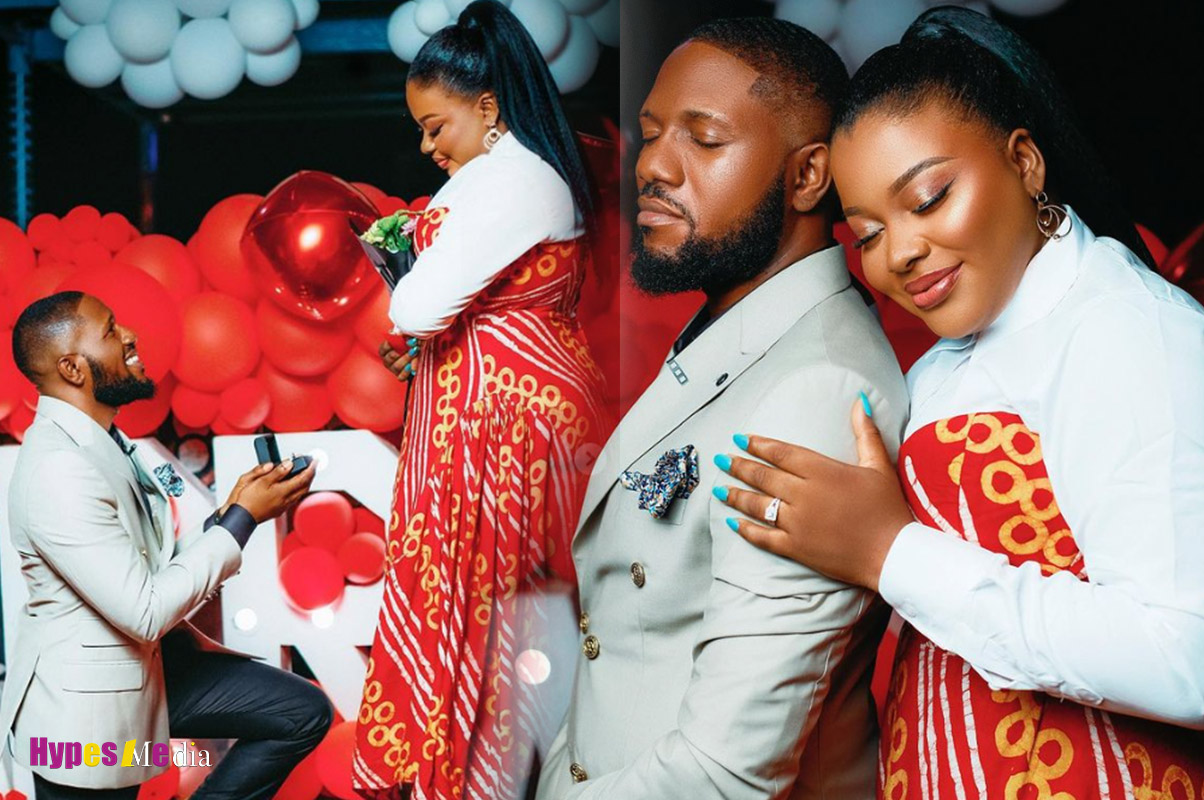 Wedding Bells Ringing: Yinka Okeleye Proposes to Sunmisola Agbebi