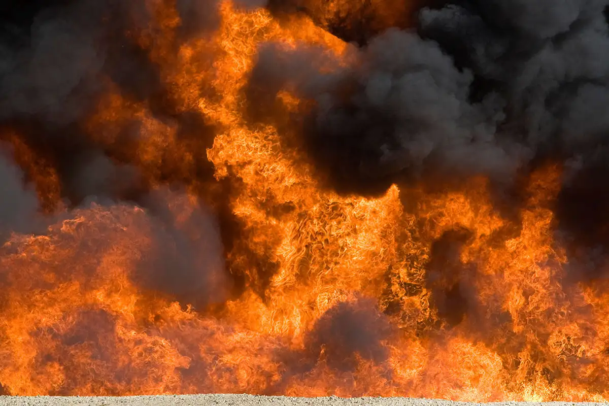 Kejetia Market left in fire remains