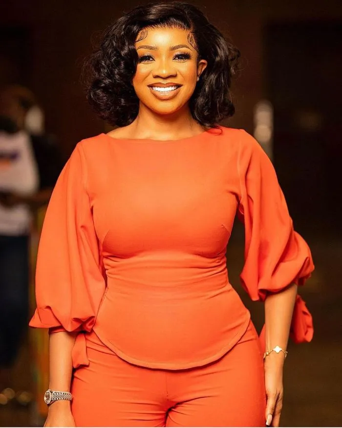 I am not pregnant just yet, my stomach has just become very big – Serwaa Amihere