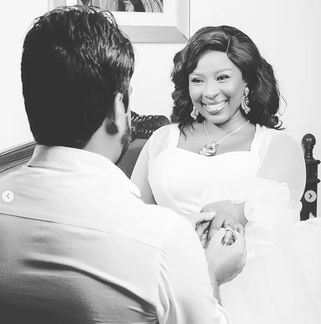 Fans React After Actress Gloria Sarfo Marries