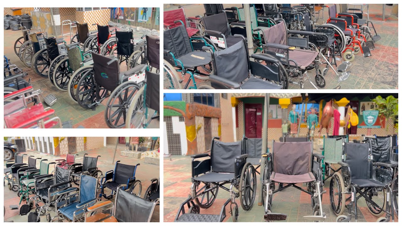 Lil Win, donates wheelchairs and funds, to physically challenged individuals in Kumasi.