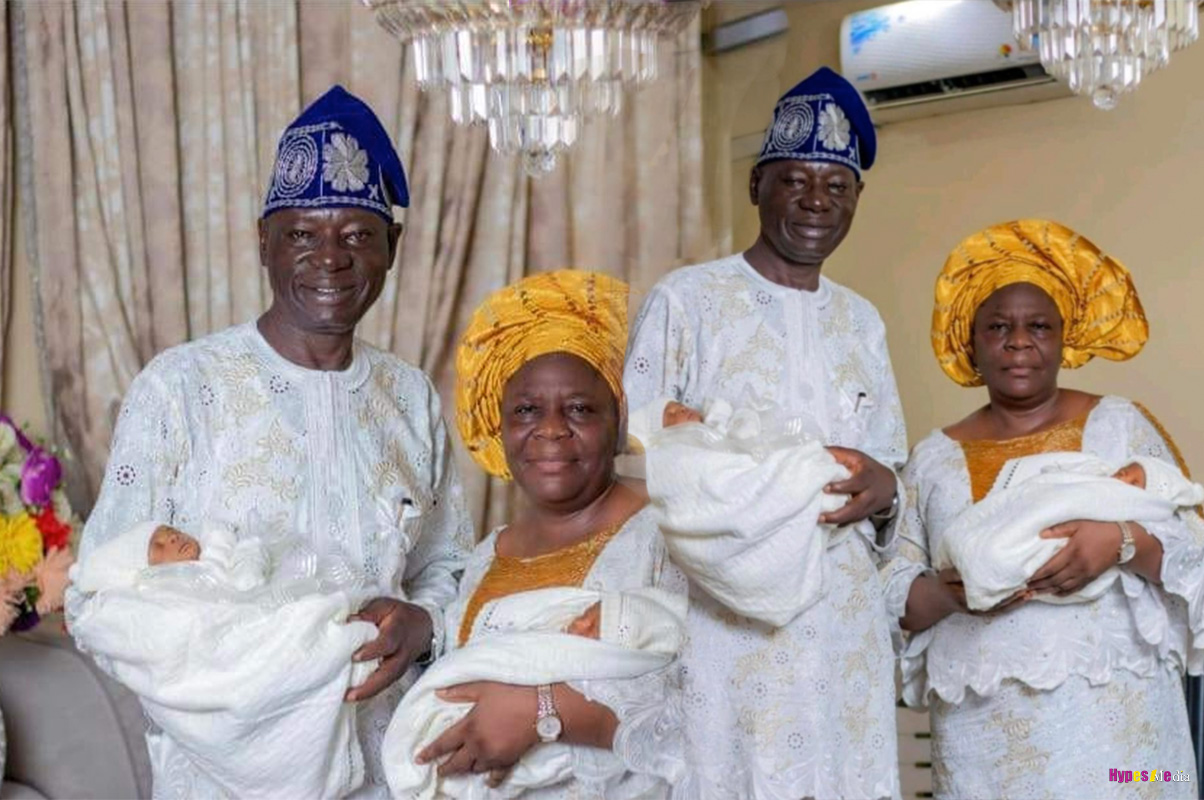 Couple welcome twins after 32 years of marriage [Photos]