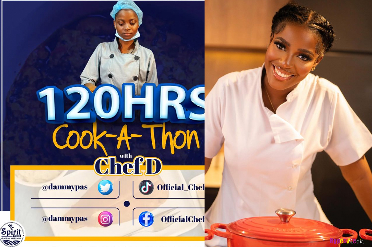 Social media reacts as another Nigerian, sets out to break Hilda Baci’s Cook-A-Thon record