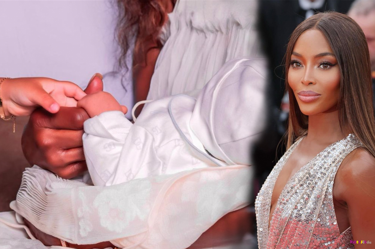 Naomi Campbell welcomes, baby boy at 53