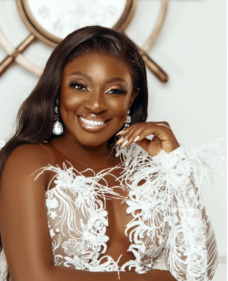 Yvonne Jegede breaks silence over secret marriage, with Regina Daniels husband