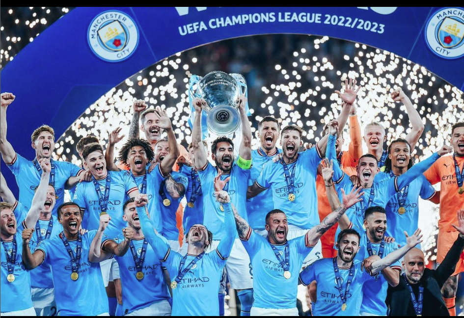 Man City claim treble, with Champions League win