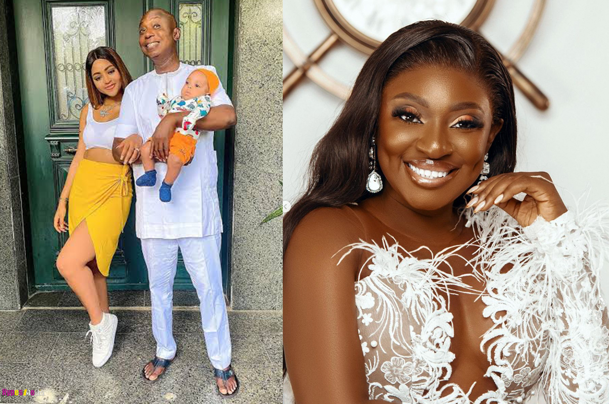 Yvonne Jegede breaks silence over secret marriage, with Regina Daniels’ husband