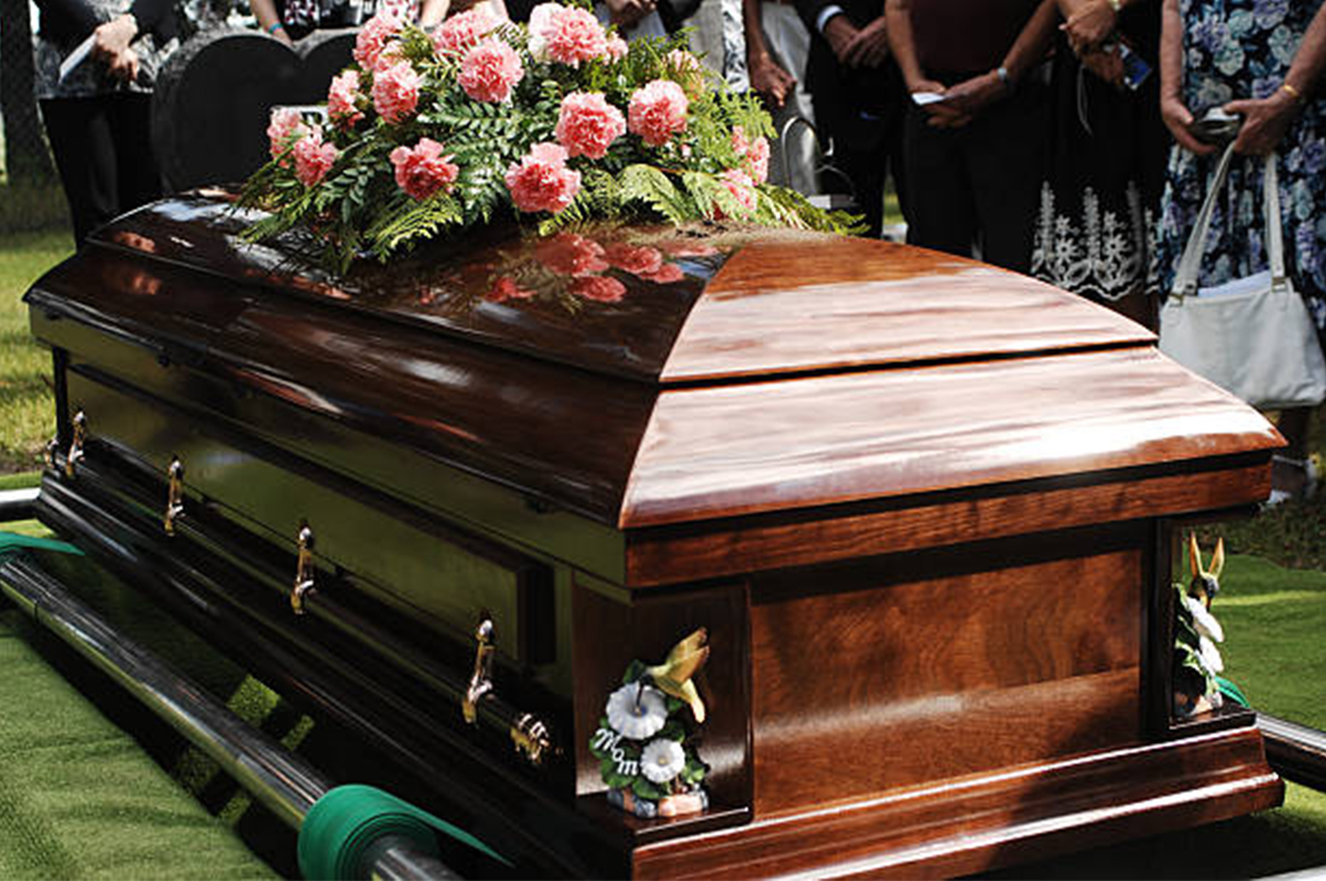 Dead woman found breathing, in coffin at own funeral