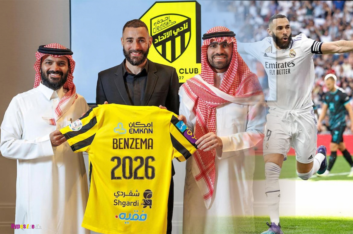 Benzema agrees to lucrative €200m, per season deal with Saudi club