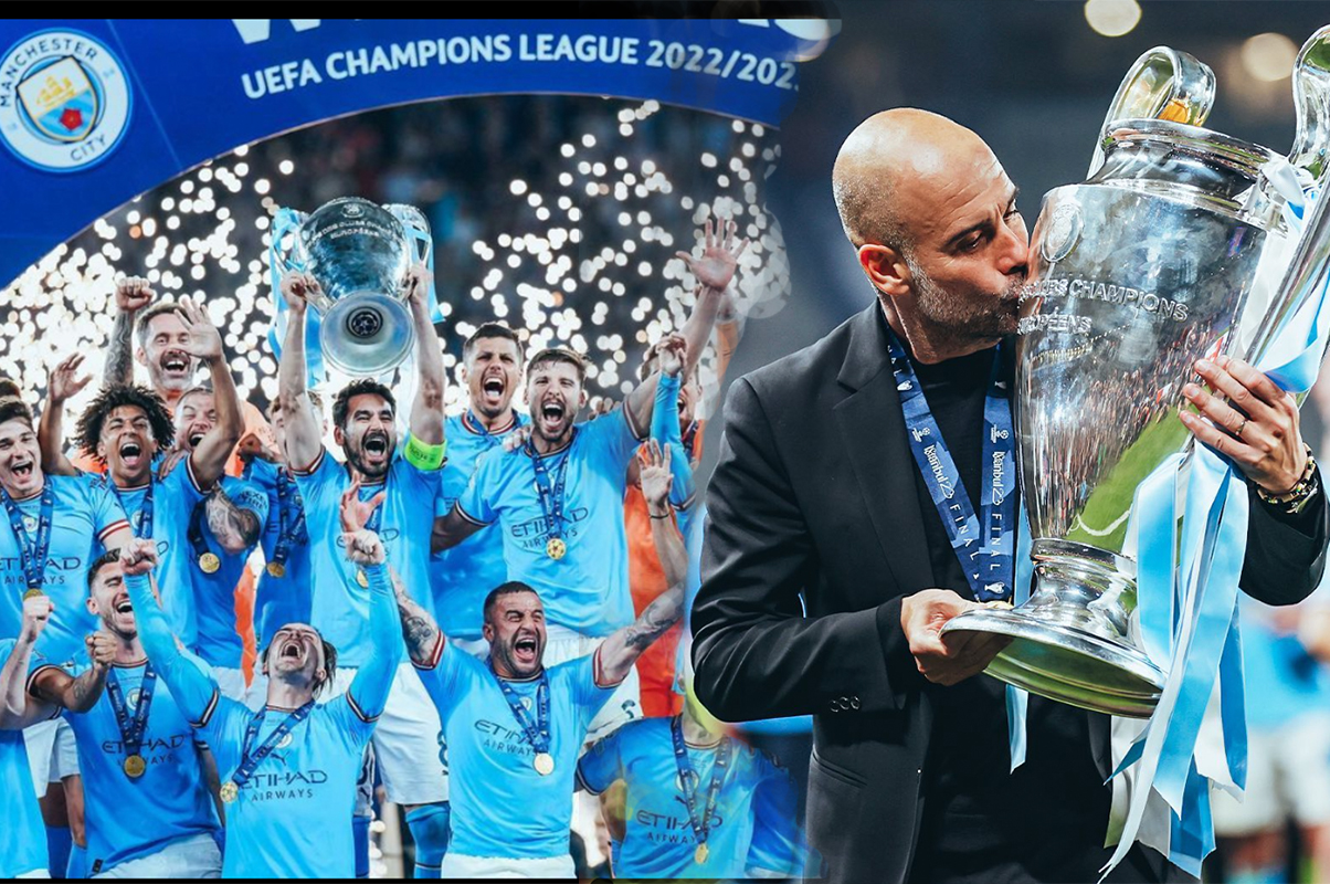 Man City claim treble, with Champions League win