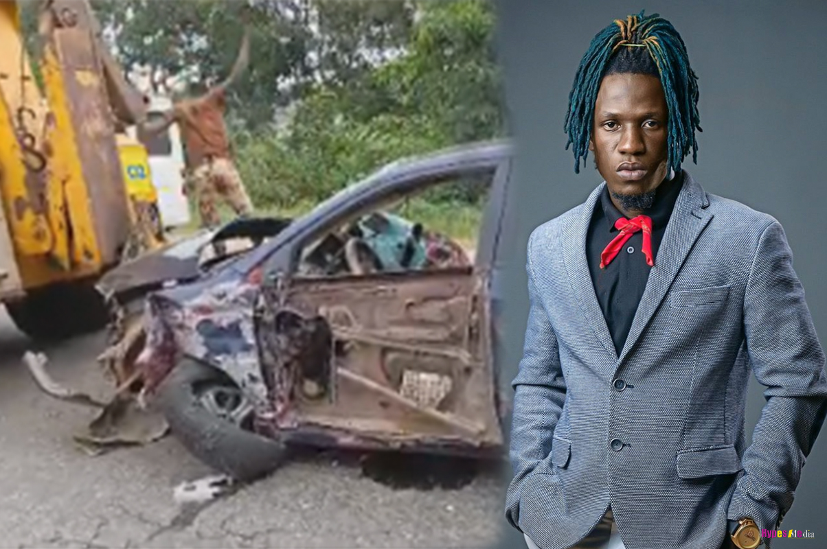 Popular Ghanaian rapper, involved in accident