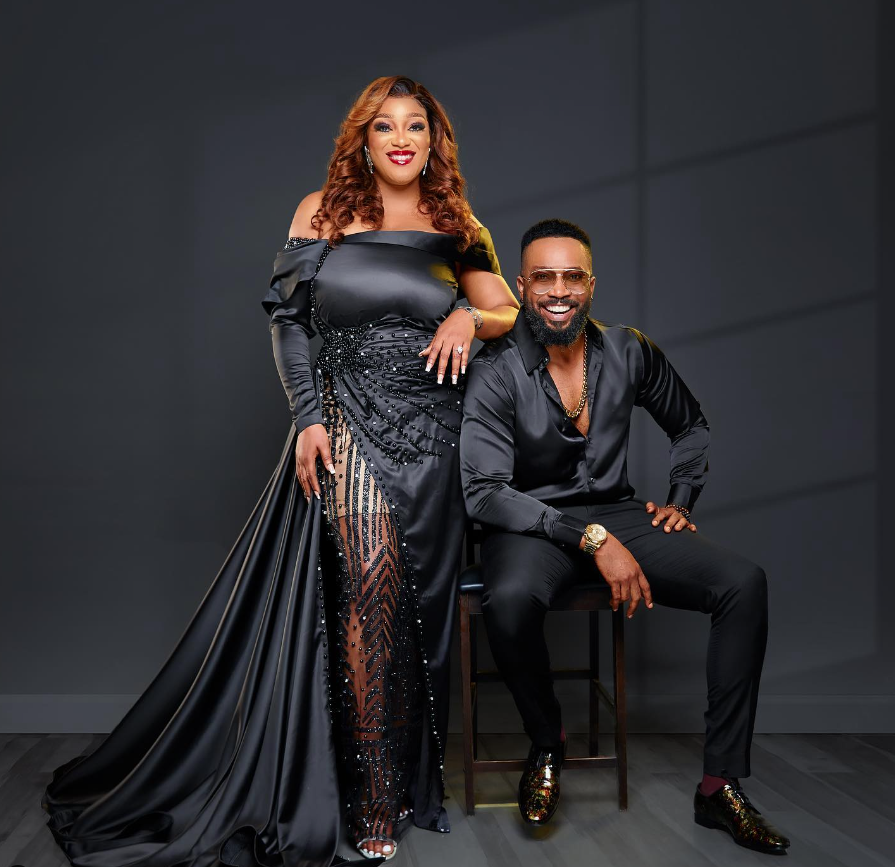 Peggy reveals the story, of her Nollywood hottie husband, Frederick Leonard.