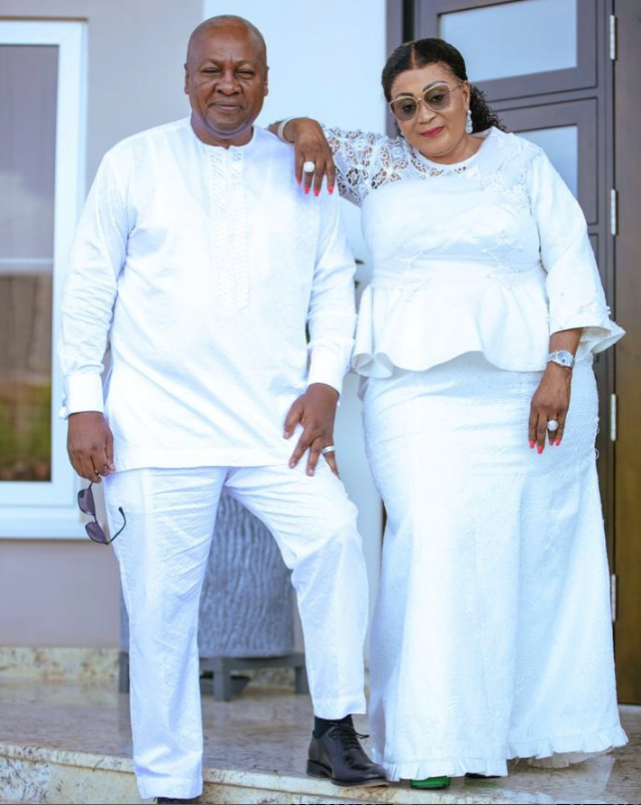 EX President John Mahama and wife, celebrate 31 years of pure love