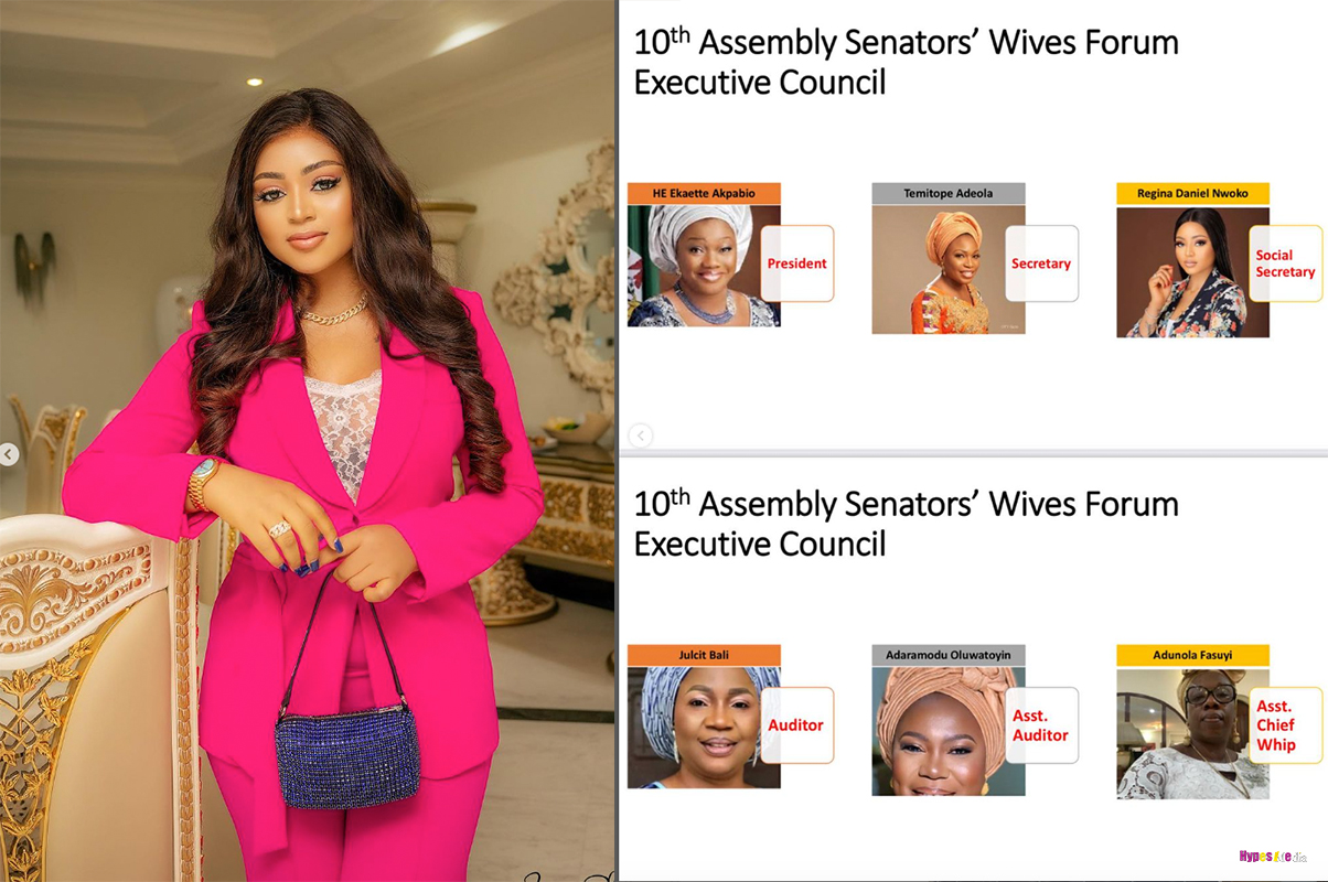 Nollywood actress Regina Daniels, appointed Social Secretary of Senators’ Wives Forum