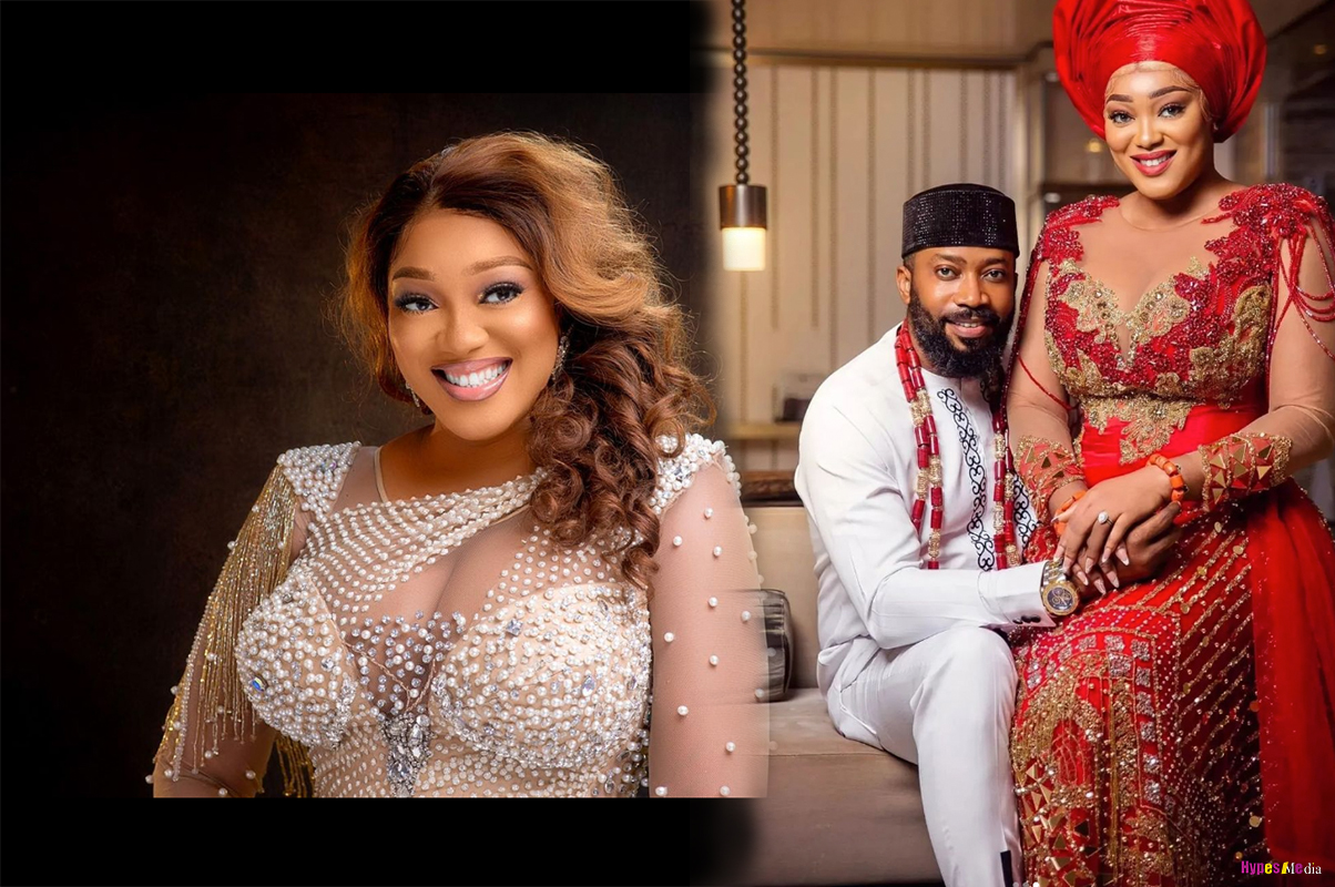 Peggy reveals the story, of her Nollywood hottie husband, Frederick Leonard.