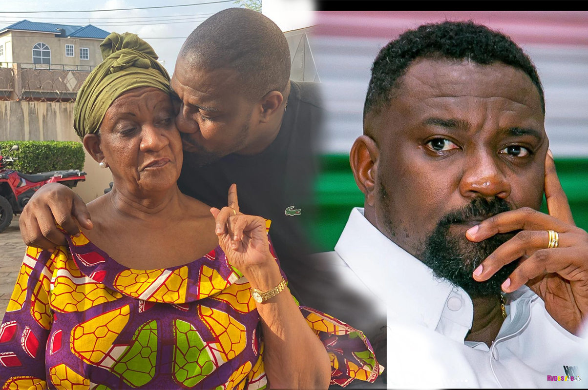 John Dumelo loses mother