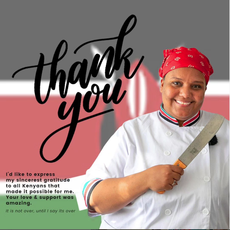  Kenyan chef set to overthrow, Hilda Baci with 95 hours