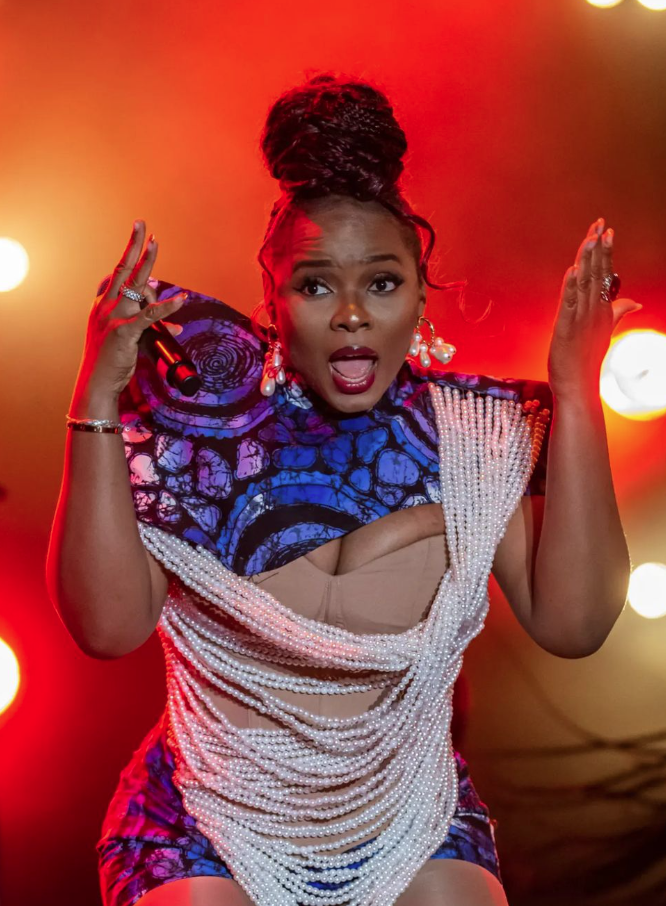 Yemi Alade, survives car accident in Spain