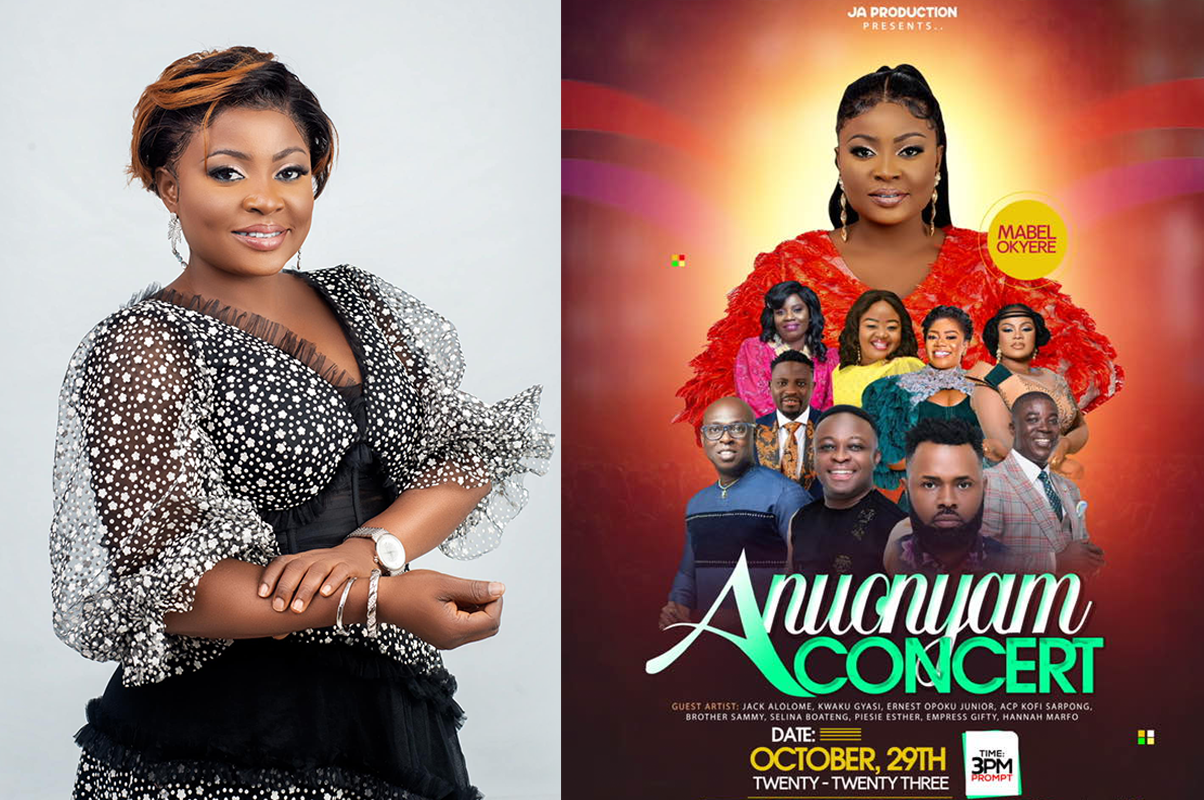 Mabel Okyere to celebrate 10th anniversary in Ministry with ‘Anuonyam Concert’ on October 29