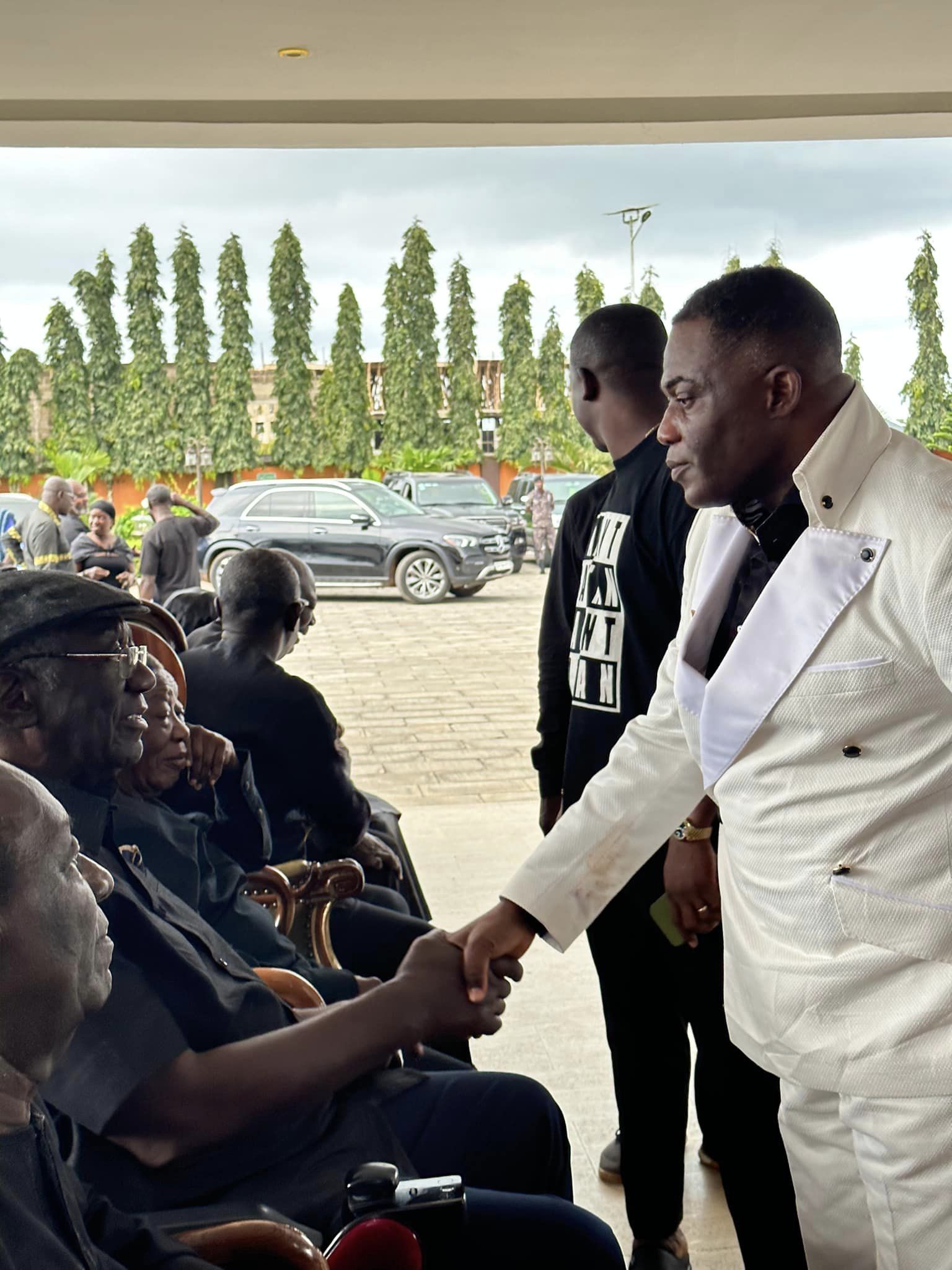 Bishop Adonteng Boateng Signs Book of Condolence for Late Former First Lady Theresa Kufour