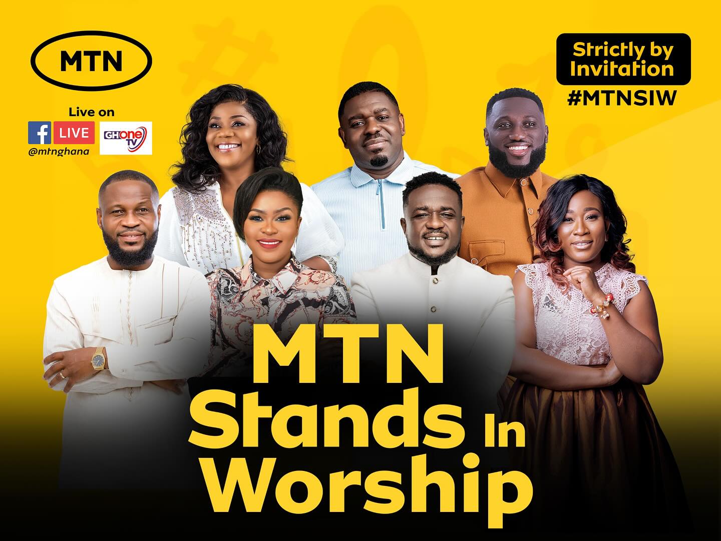 Ghanaian Gospel Stars Set To Thrill Patrons At MTN Stands In Worship 2023