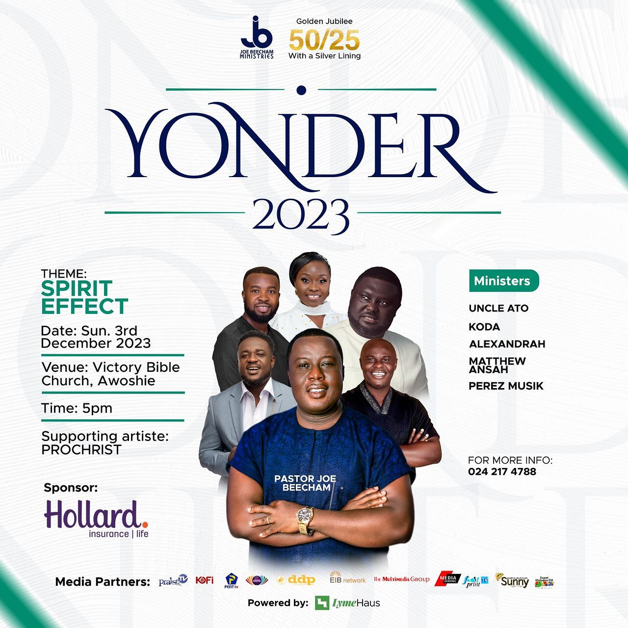 PASTOR JOE BEECHAM IS SET TO RELEASE NEW SONGS AT YONDER 2023