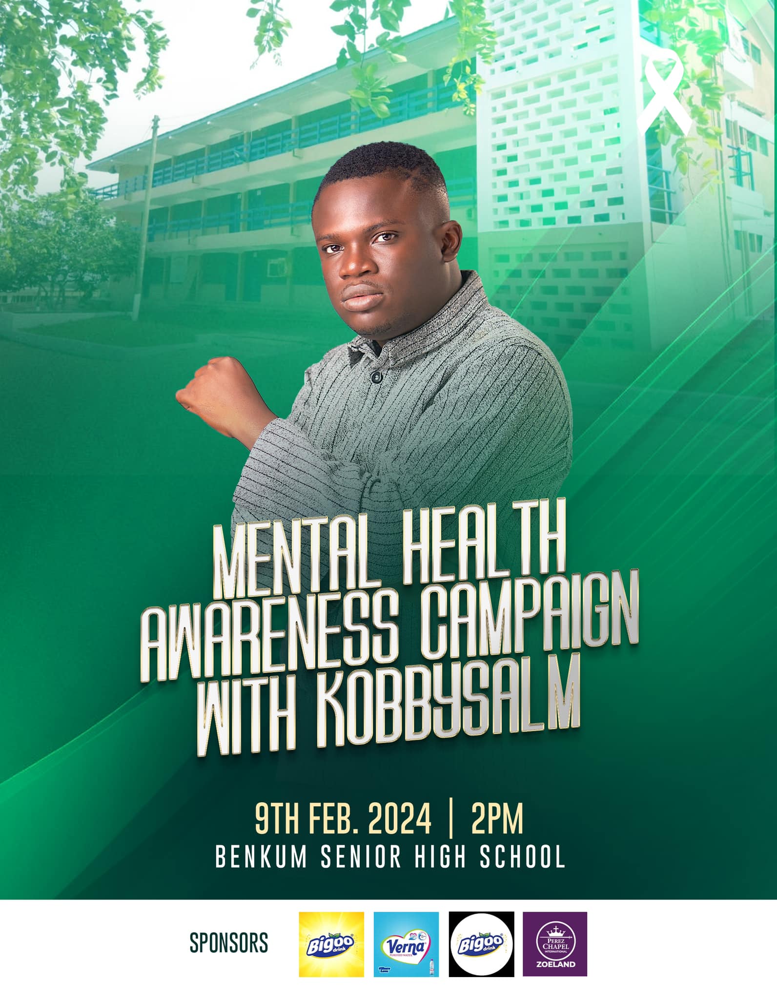 KobbySalm's School Tour Tackles Mental Health Stigma Through Music