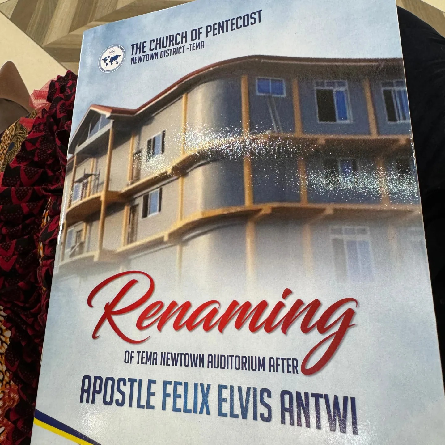 Church of Pentecost Tema New Town Renamed After Diana Hamilon's Late Dad Aps. F.E. Antwi