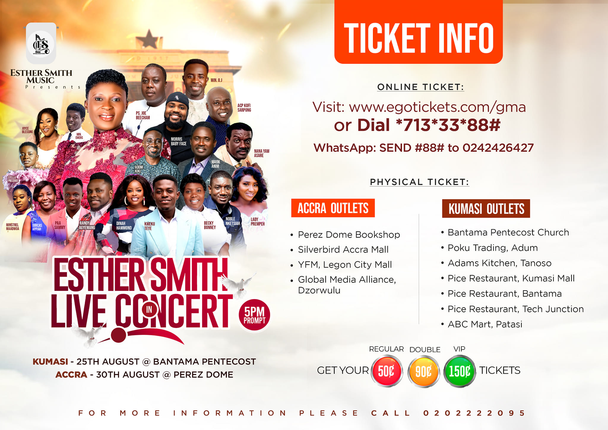 Veteran Gospel Artiste, Esther Smith Arrives in Ghana with Huge Excitement