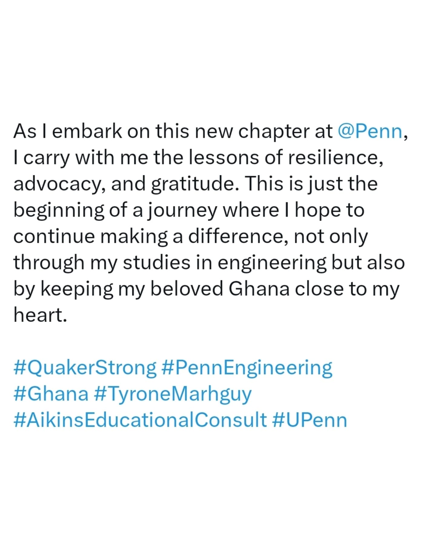 Achimota School Rastafarian Boy Tyrone Iras Marhguy receives huge $1.4 million scholarship to study abroad at Pennsylvania, America