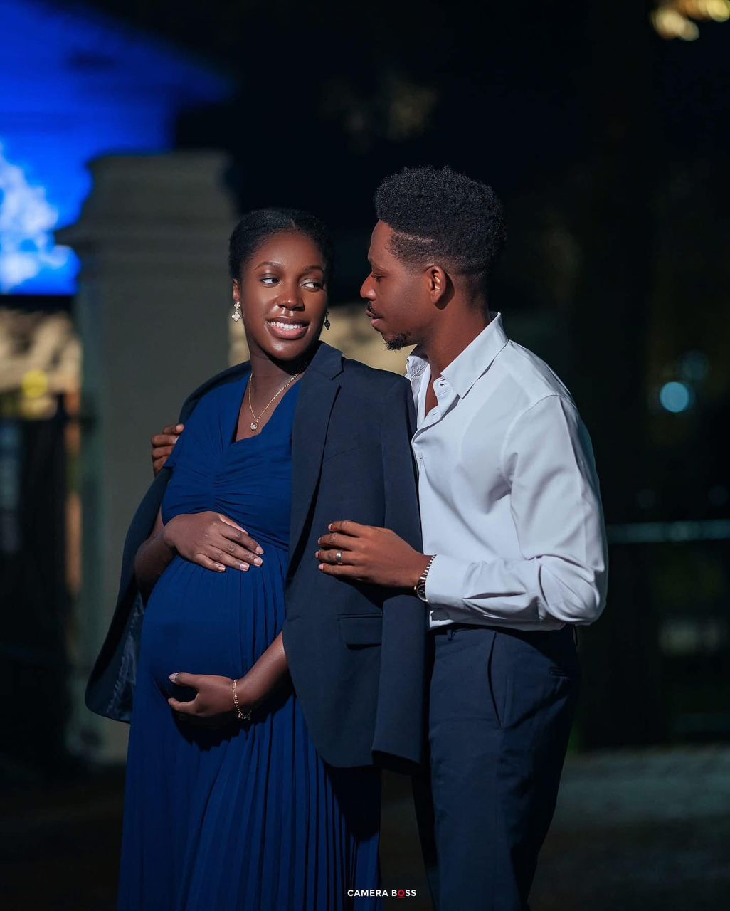 Moses Bliss and wife Marie Welcome A Baby Boy