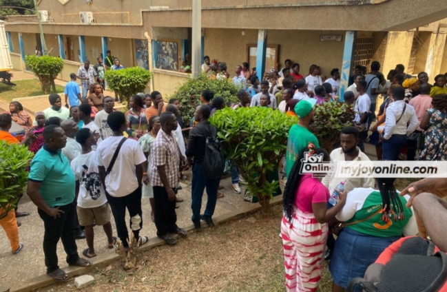 Parents Protest At WAEC Kumasi Office Over Withheld Results