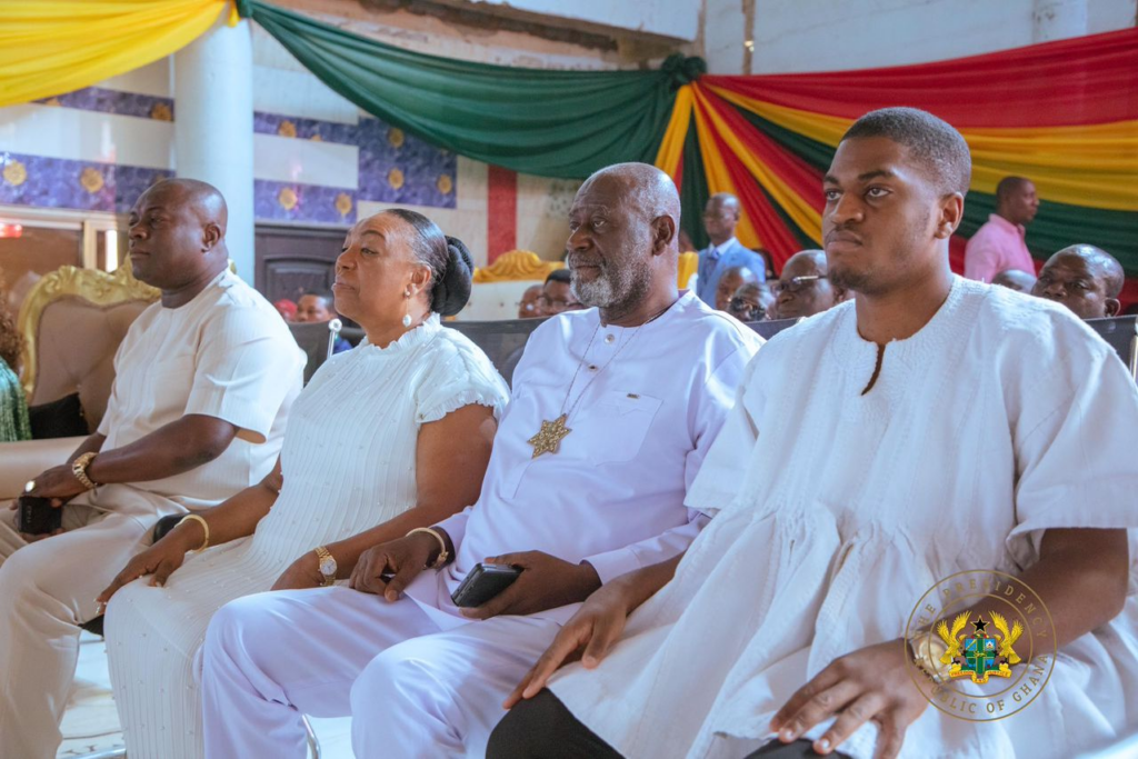John Mahama Worships With Prophet Ebenezer Opambour at Miracle Worship Centre