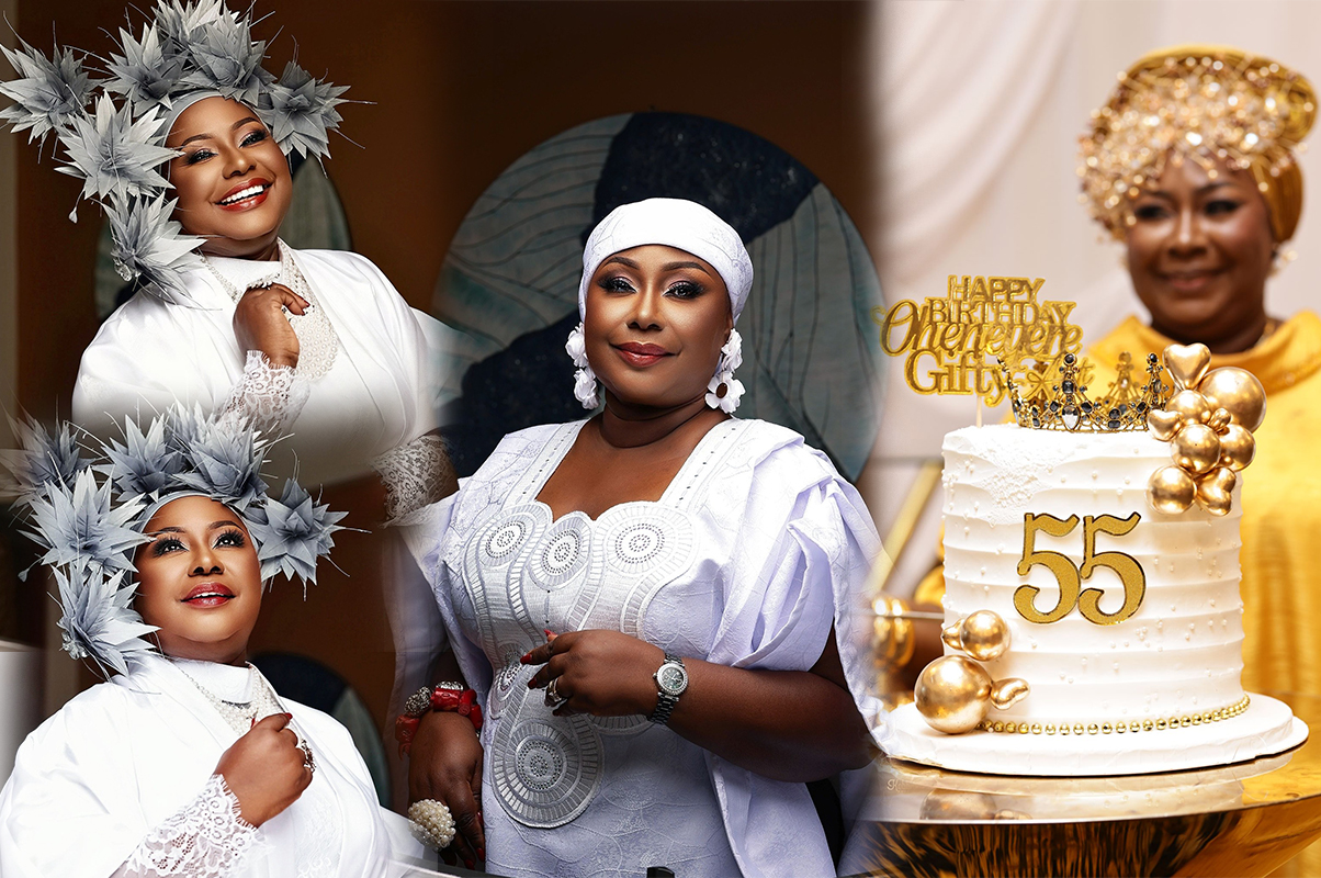 Oheneyere Gifty Anti shines brighter as she celebrates her 55th birthday