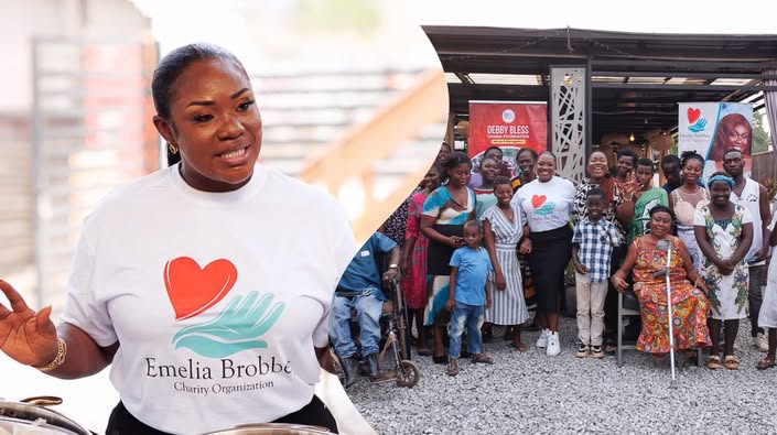 Emelia Brobbey Donates GHS20k To Physically Disabled At Debby Bless Ghana Foundation