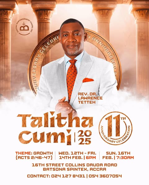 Talitha Cumi 2025: Celebrating 11 Years Of Empowering Change With Bishop Bernard Afresa Taylor