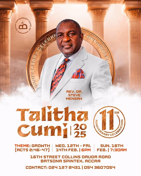 Talitha Cumi 2025: Celebrating 11 Years Of Empowering Change With Bishop Bernard Afresa Taylor