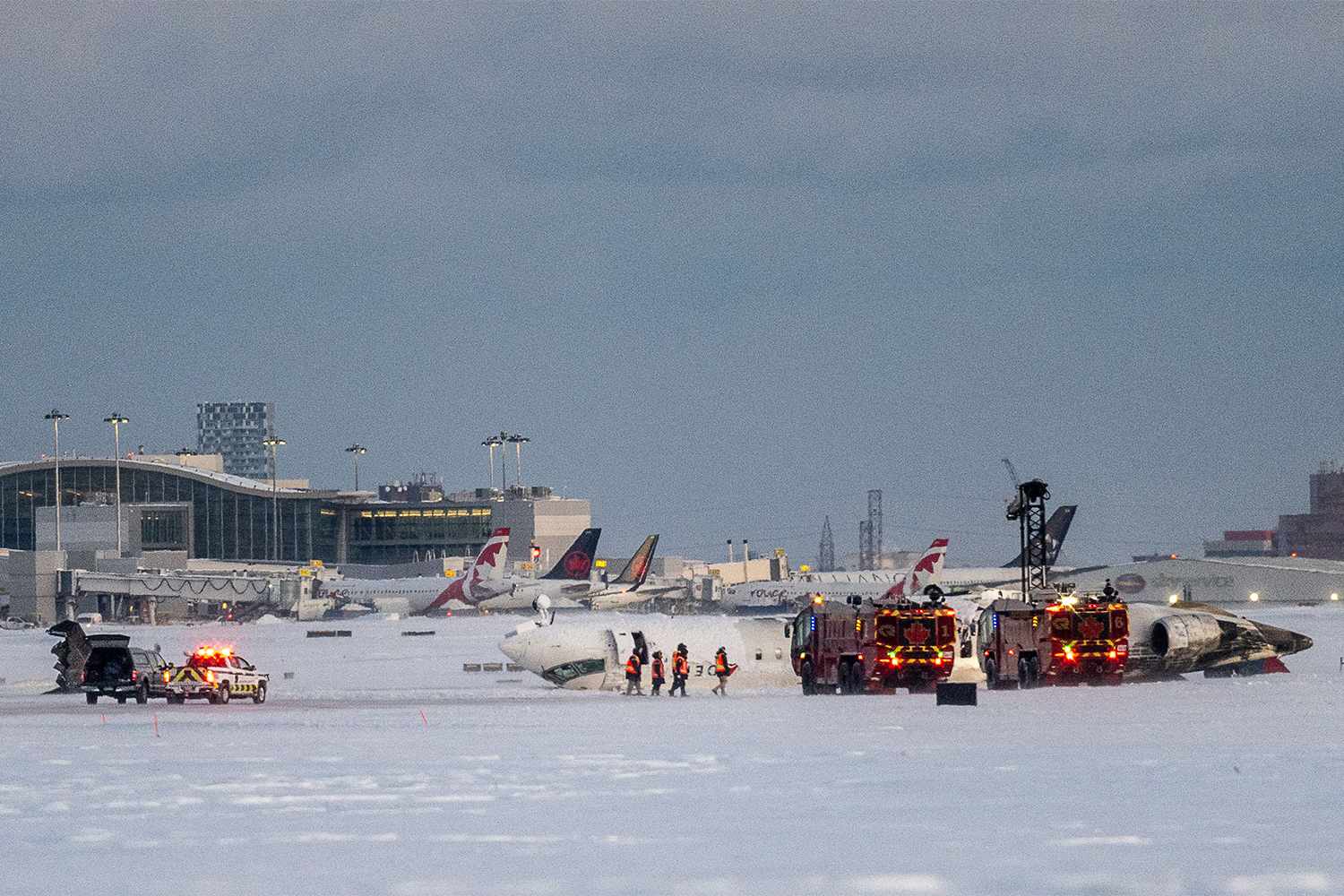 Delta Airlines Plane Crash At Toronto Pearson: All 80 Onboard Survive Despite Catastrophic Landing