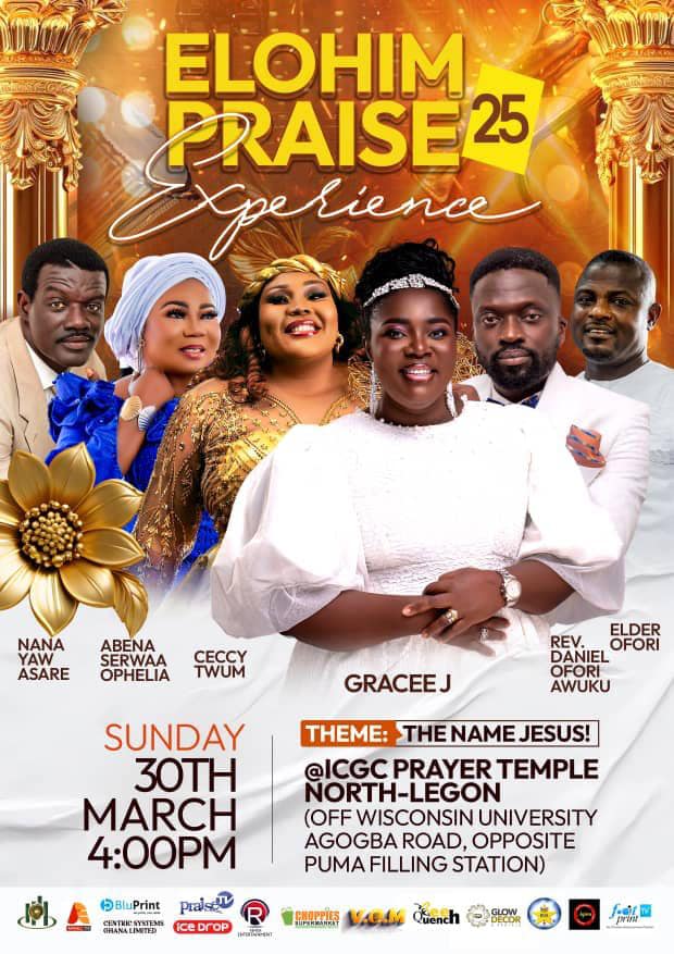 Elohim Praise Experience 25: Gracee J Hosts Powerful Worship