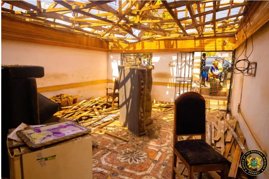Odumase Explosion: Ashanti Regional Minister Provides Financial Assistance To Victims 