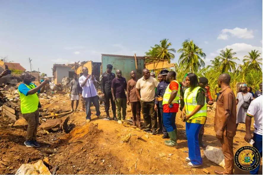 Odumase Explosion: Ashanti Regional Minister Provides Financial Assistance To Victims 